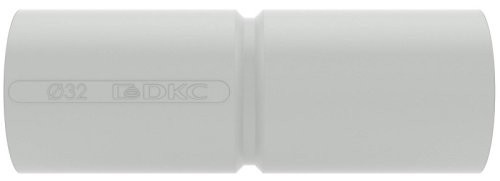 Муфта труба-труба с ограничителем ПВХ DKC Express Д=32 IP40 серый картинка